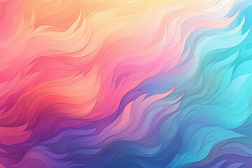 Obraz premium Tropical Monsoon Gradient Swirls: Dynamic Weather Color Flow