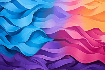 Obraz premium Vibrant Graffiti Wall Gradients: Urban Street Art Spectrum