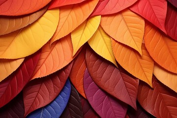 Late Autumn Spectrum: Warm Autumn Leaf Gradients