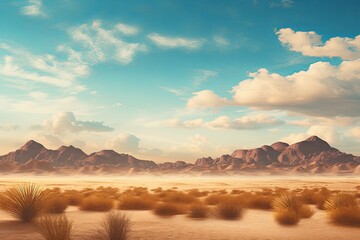 Wild West Desert Sky Gradients: Stony Frontier Vista