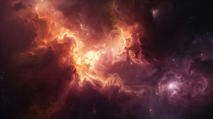 Fototapeta na wymiar Nebula Galaxy Space Backdrop Background Wallpaper