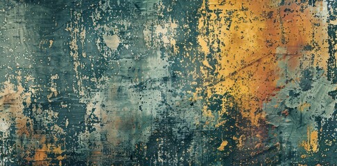 Grunge background with bold colors and striking shapes
