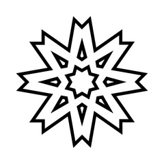 Geometric Abstract Shape Vector Element