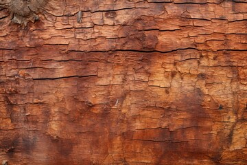 Fototapeta premium b'Close-up of a tree trunk with cracked bark'