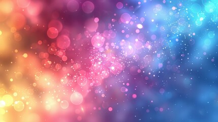 b'Colorful bokeh background'