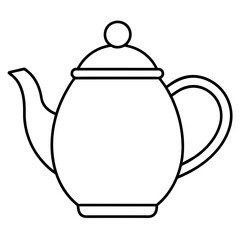 teapot and cup