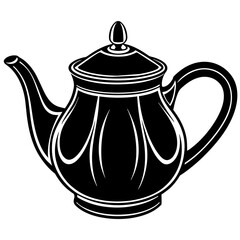 teapot isolated on white background