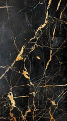 black and yellow marble