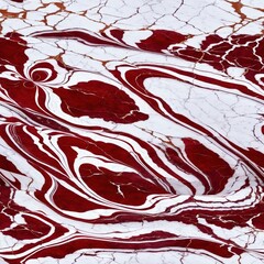 Red Marble Seamless Pattern	 - obrazy, fototapety, plakaty