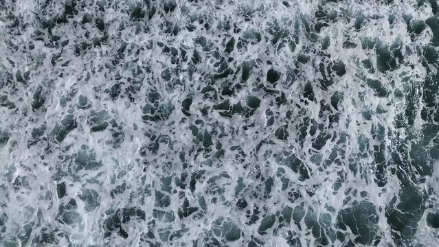 water drops on the surface of the water  sea of Noto Ishikawa Japan