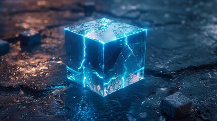 Energy Cube Illustration