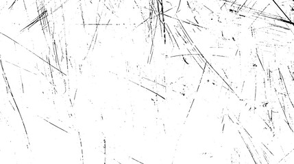 Distressed black sketches line texture. Distress Overlay Texture. White background on sketch texture.