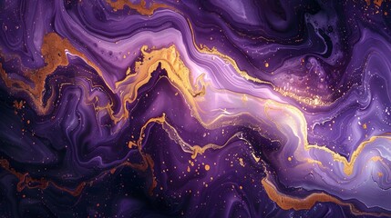 Abstract purple and gold Marble Background. purple abstract gold marble background art paint pattern ink texture watercolor grey fluid wall. Abstract liquid gold design luxury wallpaper