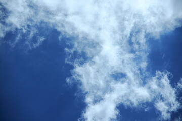 Obraz premium 日本の青空と雲