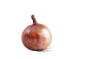 An onion isolated on a white background