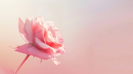 Fototapeta premium Elegant minimalistic backdrop, featuring abstract rose gold textures, spacious design with a subtle gradient, perfect for sophisticated branding