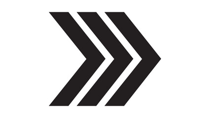 arrow right icon design illustration.