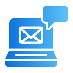 email gradient icon