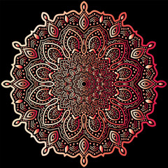 mandala art for template background