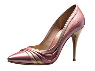 Fashionable high heel shoes