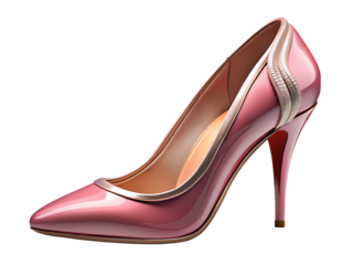 Fashionable high heel shoes