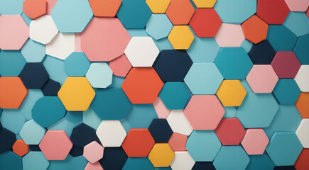 Obraz premium Hexagonal Delights: Patterns in Nature 