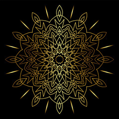 mandala art for template background