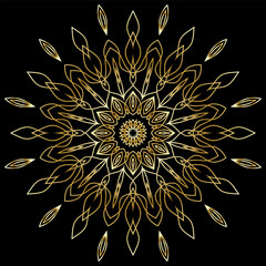 mandala art for template background © yohannes benedictus