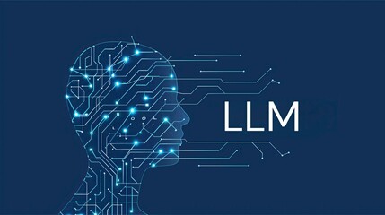 Large Language Models - LLM - Conceptual Illustration