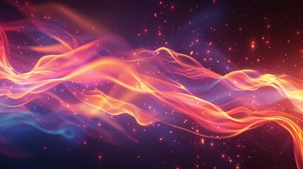 Abstract background modern and futuristic sparking fire