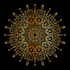 mandala art for template background