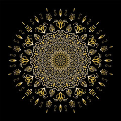 mandala art for template background