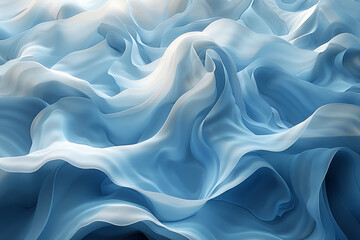 Fototapeta premium Fließender Hintergrund für Technik, Grafik, AI, Sound und mehr, made by AI