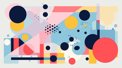 Obraz premium Concept vector illustration of presentation background.