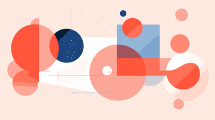 Concept vector illustration of presentation background.