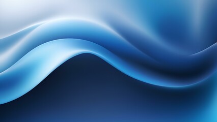 Fototapeta premium wavy blue wallpaper. Wave blue gradient background. Abstract blue color background. Gradient Blue liquid background.