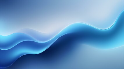 wavy blue wallpaper. Wave blue gradient background. Abstract blue color background. Gradient Blue liquid background.