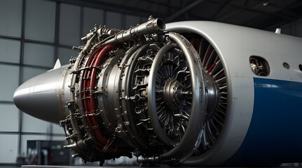 Aircraft engine Aircraft engine repair and maintenance .Generative AI