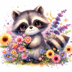 Cute Racoon