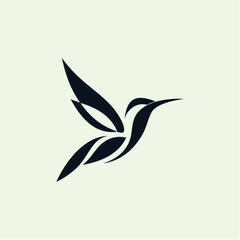 Flying Bird Logo Vector Art PNG Bird Logo Template Bird Logo Icon