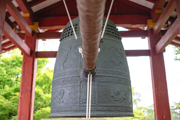 Traditional gold in Japanese temples