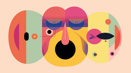 Concept vector illustration of presentation background.