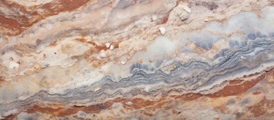 Naklejka premium A marble slab with a huge piece of solid marble