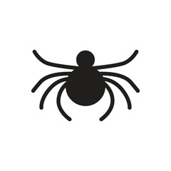 Spider icon design template isolated
