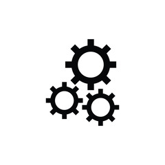 setting gear logo icon