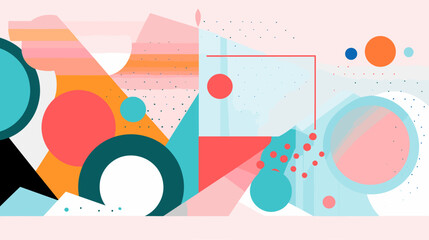 Concept vector illustration of presentation background.