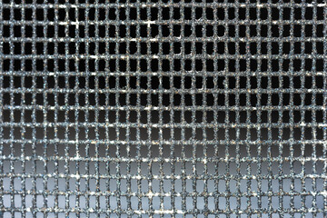 Grinding steel mesh background texture