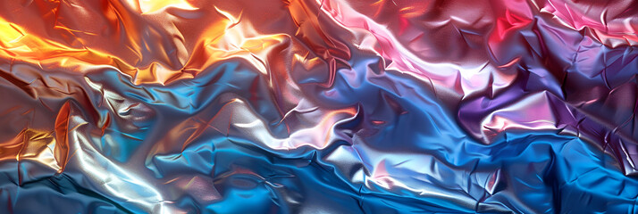 background with flames,
 Wallpaper for seamless iridescent silver hologra