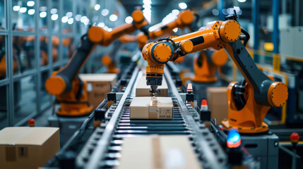 Machines help: efficiency and precision in manufacturing. 