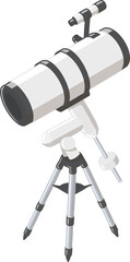 天体望遠鏡（反射式・赤道儀）